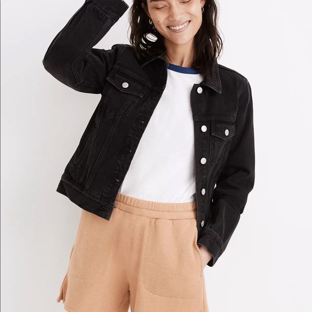 Black Jean Jacket